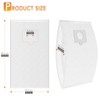 6 Pack 53292 Sears Style Q/C HEPA Cloth Vacuum Bags