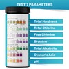 Pool Test Strips 7-in-1, 200 Quick and Accurate Pool and