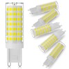 G9 LED Bulb 6W,60W Halogen Equivalent,5000K Daylight White,High Brightness 600LM,
