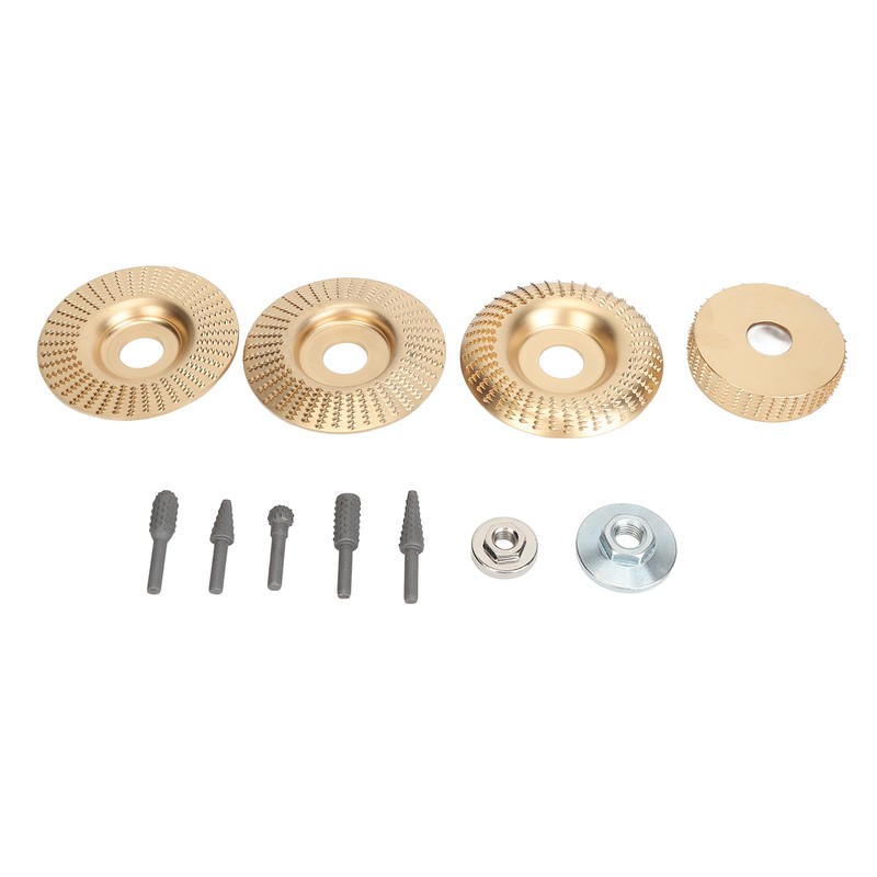 Wood Carving Disc Rotary File Set Angle Grinder Grinding Shaping
