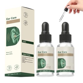 EOIRULA Ear Care Drops, 2PCS Ear Care Drops for Ringing Ears, Earwax Removal Serum, Ear Drop with Botanical Extracts for Tinnitus, Buzzing Ears, Swimmer's Ear & Earwax Removal