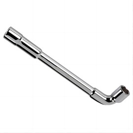 Vokenforu Socket Wrench 14mm, 1 Pcs Socket Spanners, L Shaped Spanner, Angled Head Wheel Nut Socket Wrench, Metric Hex Spanner