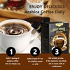 Instant Coffee Packets 30 Count, Medium Roast Arabica Black Coffee