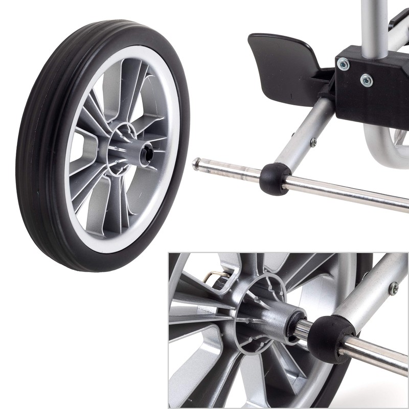 Andersen Replacement Wheels for Shopping Trolley, Suitable for Royal, Scala,