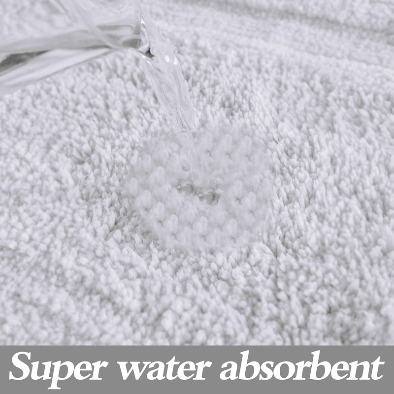 TOMORO Non-Slip Bathroom Rug Super Absorbent Bath Mat Extra Soft