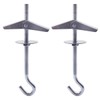 Marcopol (Pack of 2 pcs) Wing Spring Toggle Hooks M6,
