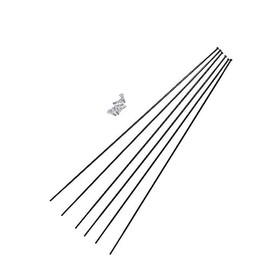 Dt Swiss Unisex - Adult ER1400 Spoke Kit, Black, 35