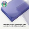 75PT Cargadores superiores extra rígidos para tarjetas (paquete de 25)