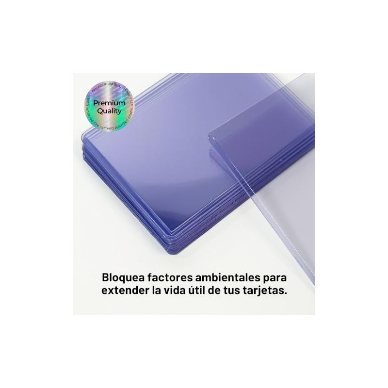 75PT Cargadores superiores extra rígidos para tarjetas (paquete de 25)