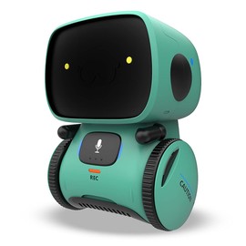 KaeKid Robot Toys for Kids,Educational Toys,Sing,Speak,Dance,Walk in Circle,Touch Sense,Voice Control, Learning Partners and Fun Playmates (Green)