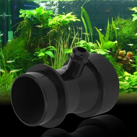 GLOGLOW Aquarium Venturi Tube, Air Suction Nozzle for Protein Skimmer Separator Increase The Air Intake Volume of The