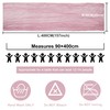 Time to Sparkle Cheesecloth Table Runner 90X400CM - Baby Pink