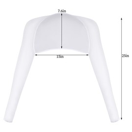 Yookat 4 Pieces Cooling Shawl Golf Cooling Shawl Arm Sleeve Sun Protection Golf Shrug for Women Men Outdoor Sports, Nude, Blue, Green, White, 15 x 25 inches