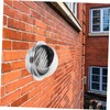 Healeved Round Stainless Steel Dryer Vent Cover Outdoor Exhaust Grille