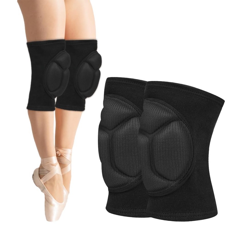 flintronic Volleyball Dance Knee Pads, Thick Sponge Work Knee Pads,