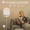 ZEROUNO LED Wall Lamp with USB-C/A Ports & Adjustable Headboard