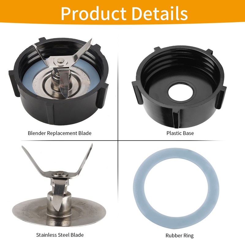Juicer Replacement Parts, Stainless Steel Blade Base, Replacement Parts for