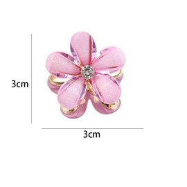 Camellia Flower Women Grips, Women Braid Flower Bangs and Break Off Hairpins, Cute Hair Accessories, 10 Pcs
