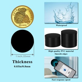 10pcs NTAG215 NFC Tags Black NFC Cards NFC Stickers for WiFi Compatible with TagMo and NFC Enabled Mobile Phones Devices