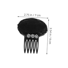 SAFIGLE 4pcs Elegant Rhinestone Hair Combs for Women Decorative Bridal Hair Accessories Versatile Clips for Weddings Special Occasions Material Volume Enhancing Design