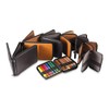 Speedball Art Products Genuine Leather Storage Case for Pencils, Markers,