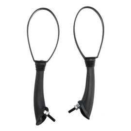 VIPIH Rearview Mirrors M8x1.25 CM027004 Fit For Piaggio Fly 50 100 125 150 Vespa ET2 ET4 2T 4T Left and Right 581555