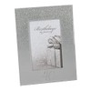 40th Birthday 4" x 6" Glitter Mirrored Glass Frame, 40