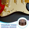 sourcing map 2PCS Guitar Top Hat Bell Knobs, Volume Tone