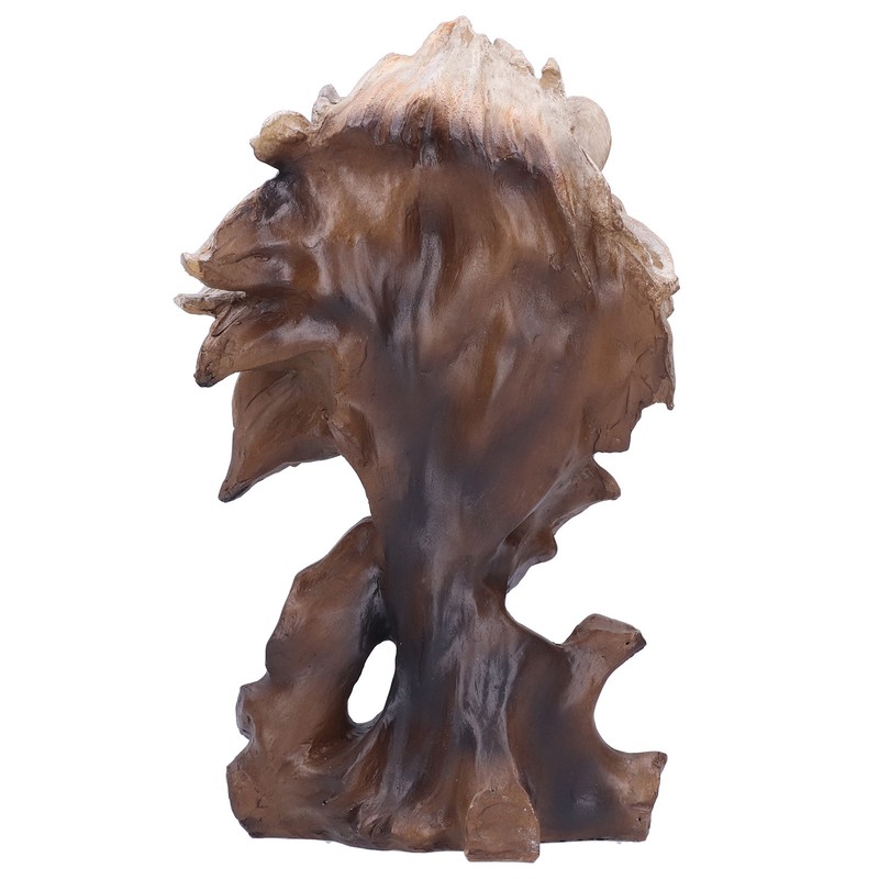 Resin Craftwork Craft Animal Sculptures Decorative Ornament Home Office DecorationLion