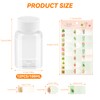 lahnao Pack of 12 100 ml Small Bottles, Reusable Shot