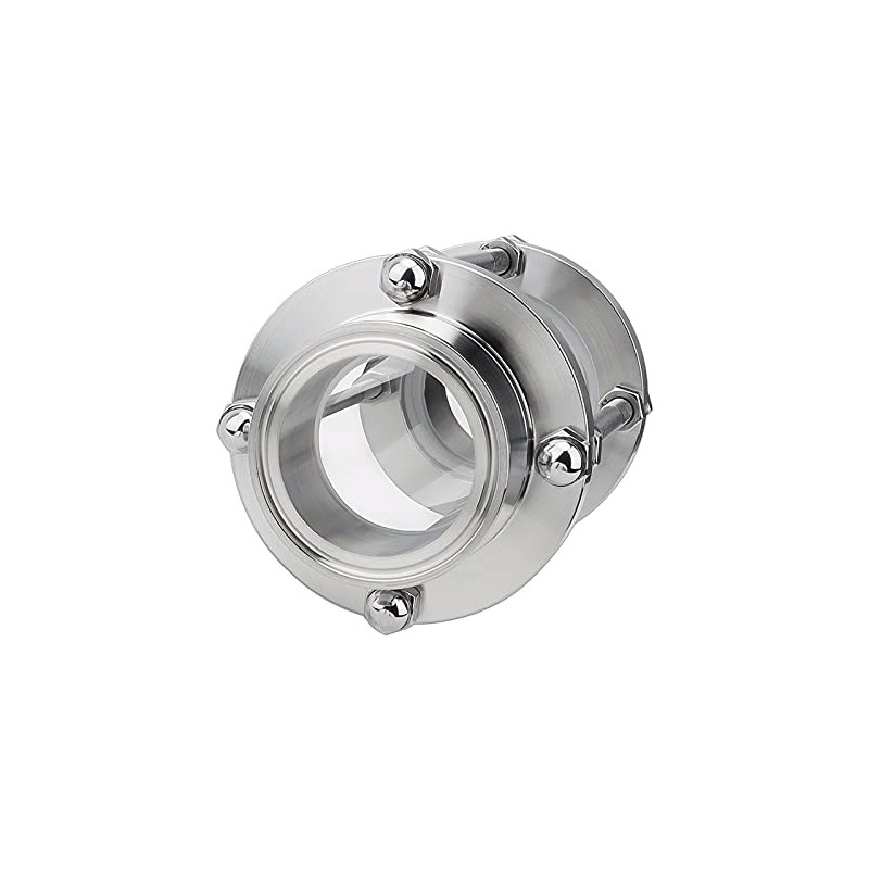 Beduan in-Line Sight Glass with Tri Clamp End, Sanitary Flow