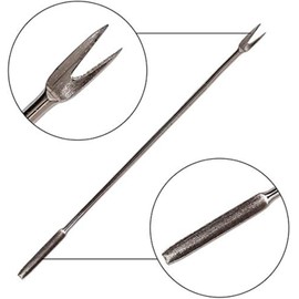 CVNRCLP 6-Pack Stainless Steel Seafood Forks & Picks - Versatile Lobster Forks and Nut Tools for Oysters, Crab Legs, and Picnics - Durable and Elegant Kitchen Utensils