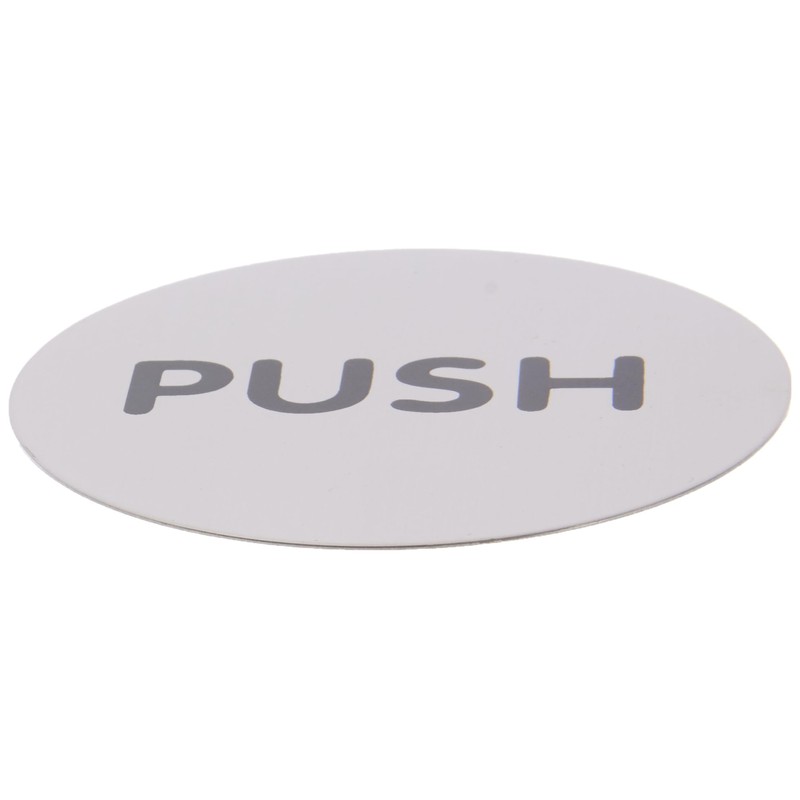 Durable Picto Sign 490223 Door Round Push Ø 65 mm