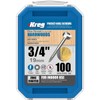 Kreg 603089 Zinc Pocket-hole Screws Pan Head Fine Thread 19mm