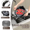 Colanders, 4-1 Colander with Mixing Bowls Set, Strainers for Kitchen,