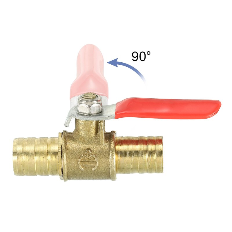 QUARKZMAN 1/2 Inch Mini Ball Valve Brass Shut-off Valve Switch