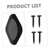 Mobestech 5pcs Car Speaker Grill Cover Speaker Protector Mesh Grille