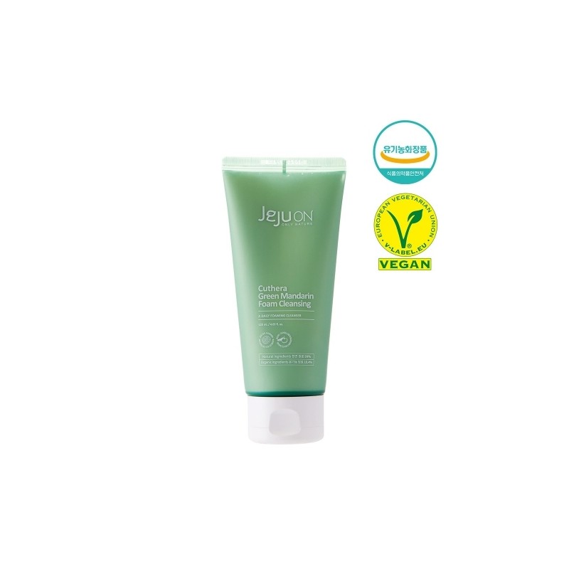 Organic Foam Cleansing Vitamin C Natural Face Wash Jeju On