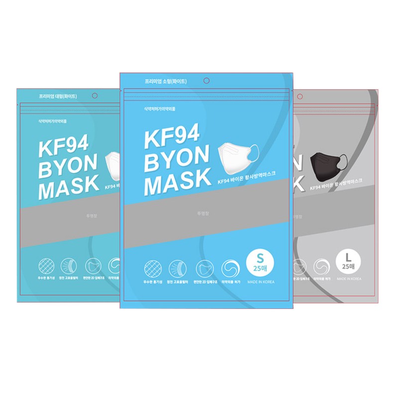 Venus Pooling KF94 Bird Beak Type Mask Yellow Dust Prevention