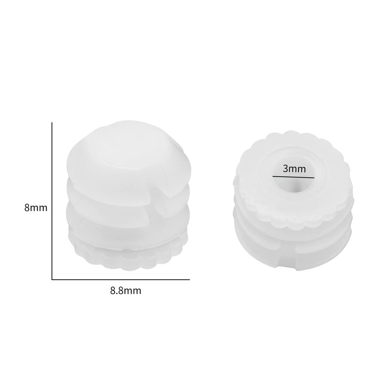 VGOL Pack of 100 M4 x 8 mm Hinge Dowels