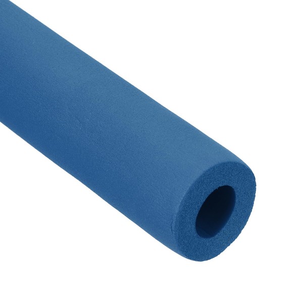 PATIKIL 5.9Ft Long 3/4" (19mm) ID Pipe Insulation, 1 Pcs 7mm Thickness Rubber Foam Winter Freeze Protection Tube Fire Retardant for Water, Air Conditioning, Industrial Pipes, Blue