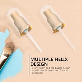 FOMIYES 4 Piezas De Loción De Maquillaje Líquido De Repuesto Dispensador De De Maquillaje Maquillaje Líquido Base Presión De Emulsión De