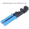 Modular Data Cable Crimper Alloy Steel Flat Mouth Termination Tool