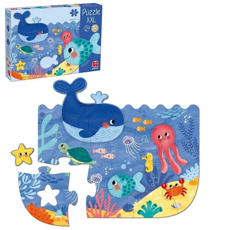Goula Ocean XXL Puzzle XXL Puzzle for Children from 2