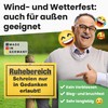 DankeDir! Resting Area Sign Plastic 30 x 20 cm -