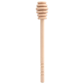 50Pcs/set Household Wooden Jam Honey Dipper Jar Dispensing Collecting Stirring Rod Stick 16cm