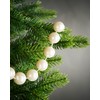 Oversized Beaded Garland, Latte, 2.7 m