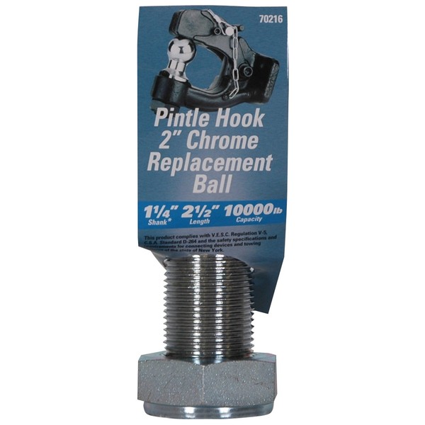 Reese Towpower 7021600 Replacement Pintle Ball and Hook