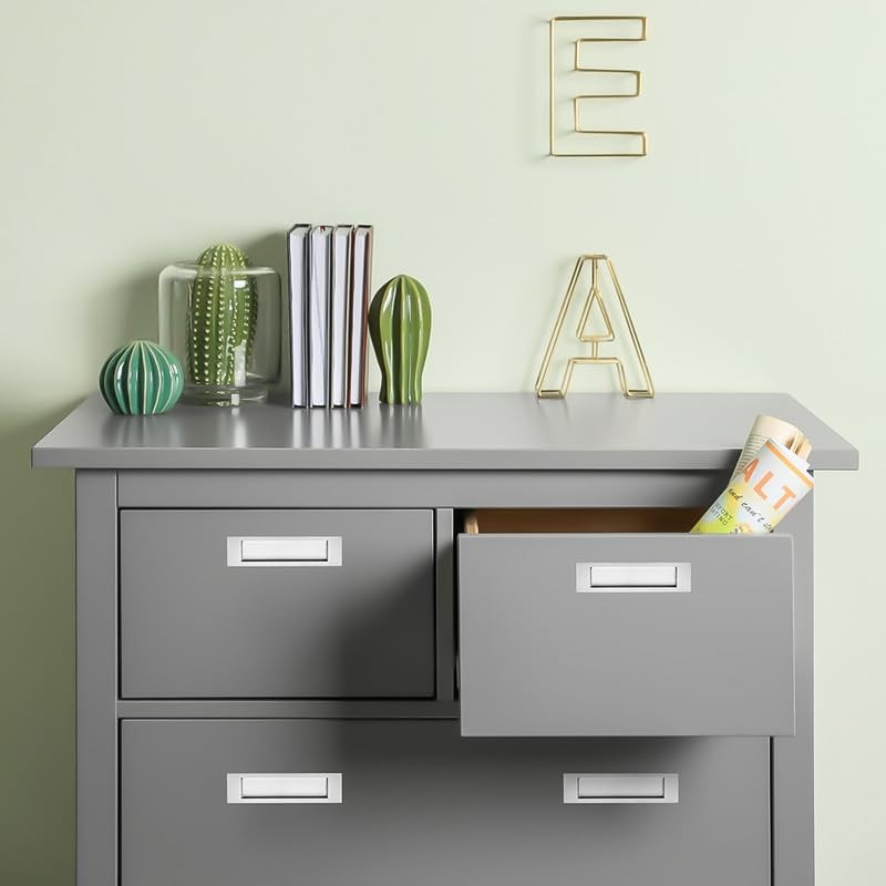 Ravinte 2 Pack Brushed Nickel Sliding Closet Door Handles Silver