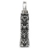 11g Heavy TOTEM POLE Pendant (Necklace) ~ Solid Sterling Silver